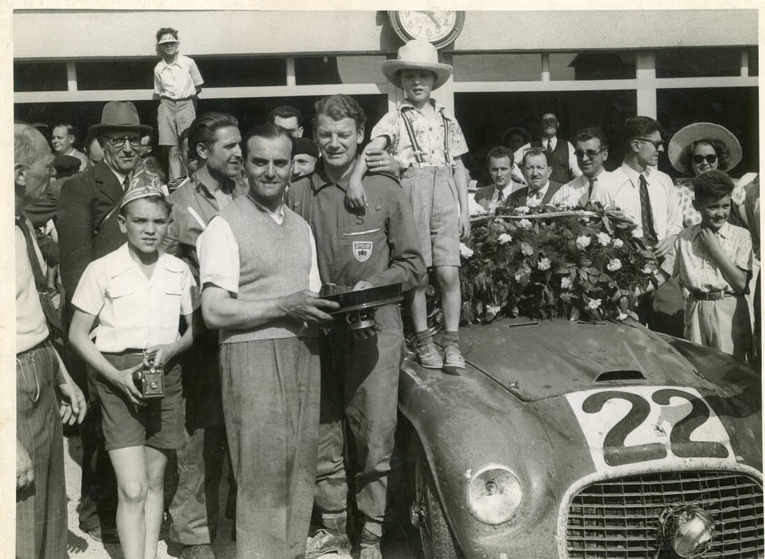 1949 LeMans Ferrari 166MM Winner Luigi Chinetti Sr Winner Luigi Chinetti Jr